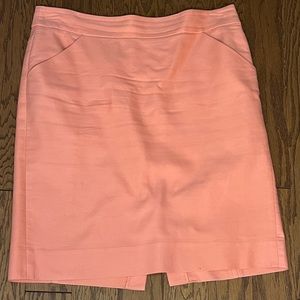 J. Crew Pencil Skirt in Coral